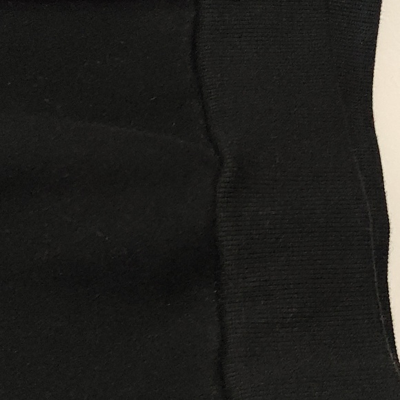 Skies Are Blue /Anthropologie Sweater Boucle Fringe Accent Black - Picture 7 of 12